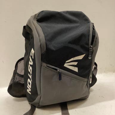Used Easton BACK PACK BLACK BB/SB Player Backpack Black 11725-S000490665