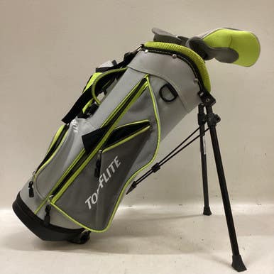 Used Top Flite JUNIOR 3PC Jr Package Set RH Grey And Lime 4 Piece 11725-S000490702