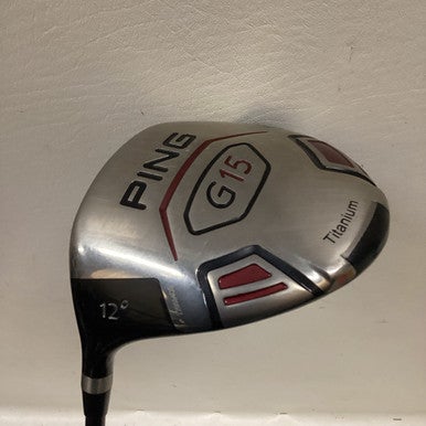 Used Ping G15 Mens Driver LH 12.0 Degree 11725-S000490686