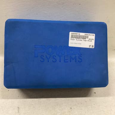 Used Yoga Block Royal Blue 11725-S000490716