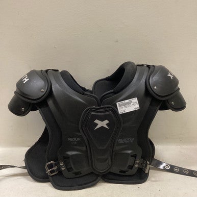 Used Xenith VELOCITY 2 YOUTH TD FB Shoulder Pads Black MD 11725-S000490720