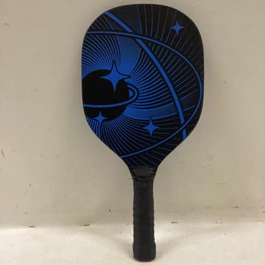 Used SPACE WOOD PICKLEBALL PADDLE Pickleball Racquet Royal Blue 11725-S000490404