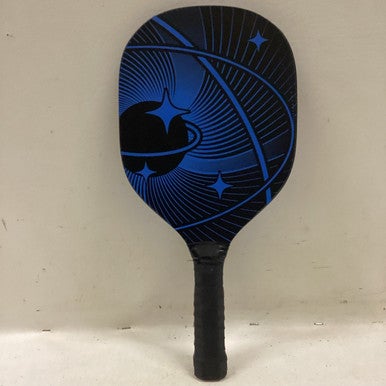 Used SPACE WOOD PICKLEBALL PADDLE Pickleball Racquet Royal Blue 11725-S000490404