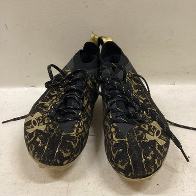 Used Under Armour LAX Cleats Mens Black Senior 11.5 11725-S000490503