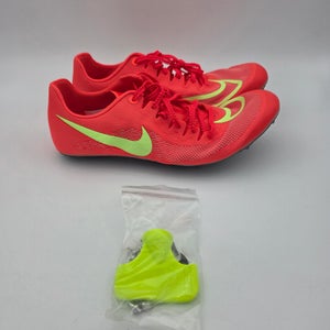 Nike Zoom Ja Fly 4 'Bright Crimson Barley Volt' Track Shoes Mens Size 8.5