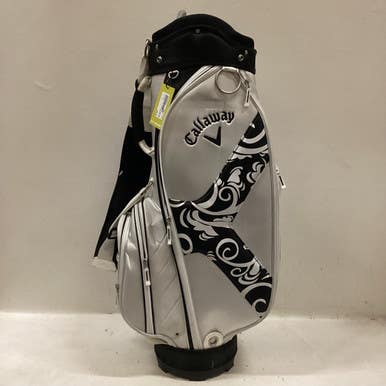 Used Callaway SOLAIRE Womens Cart Bag Black And White 11725-S000490475