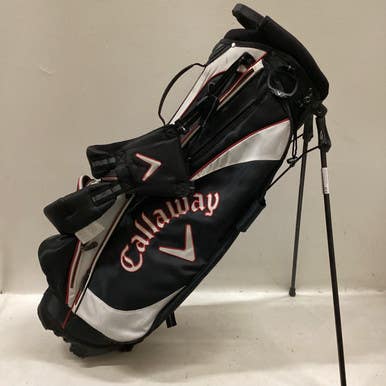 Used Callaway XTREME Mens Stand Bag White/Black/Red 11725-S000490472