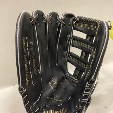 Used Louisville Slugger LPS5 BB/SB Glove LH Throw Black 14" 11725-S000490558