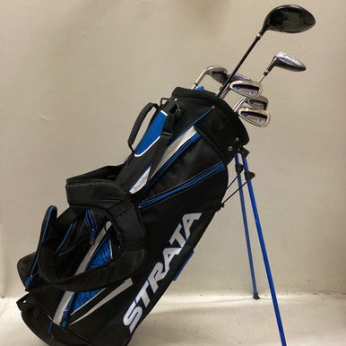 Used Strata STARTER SET Mens Package Set LH White/Black/Royal 9 Piece 11725-S000490570
