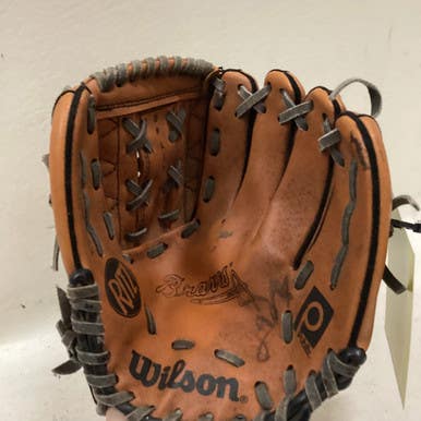 Used Wilson A2195 AS3 BB/SB Glove RH Throw Brown 10" 11725-S000490592