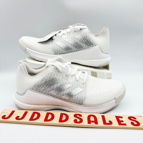 Adidas Crazyflight Volleyball Shoes Cloud White Silver IG3970 Women’s Size 8
New Without Box