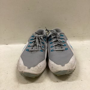 Used Nike Mens Golf Shoes Royal Blue And Grey Senior 7.5 11725-S000490174