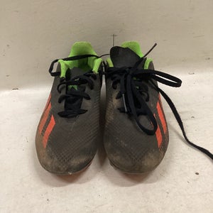 Used Adidas Soccer Cleats Black And Orange Senior 5 11725-S000490179