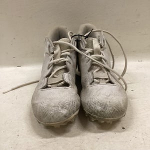 Used New Balance LAX Cleats Mens White Senior 5 11725-S000490127