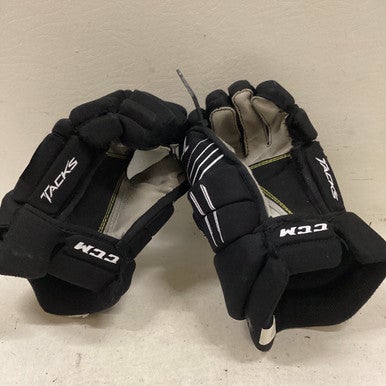 Used CCM TACKS 3092 Senior Gloves Black 11" 11725-S000490183