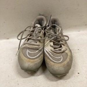Used Nike LAX Cleats Boys White Junior 05 11725-S000490164