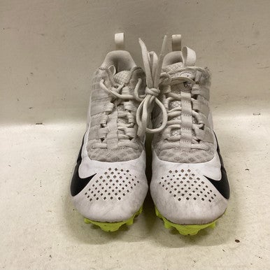 Used Nike LAX Cleats Boys White Junior 05 11725-S000490204