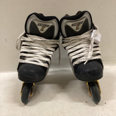 Used CCM Roller Hockey Skates Navy Blue Junior 01.5 11725-S000490222