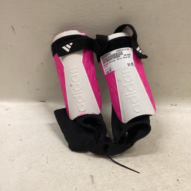 Used Adidas Soccer Shin Guards Youth Pink SM 11725-S000490239
