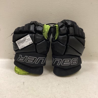 Used Baden X VAPOR Junior Gloves Black 15" 11725-S000490235