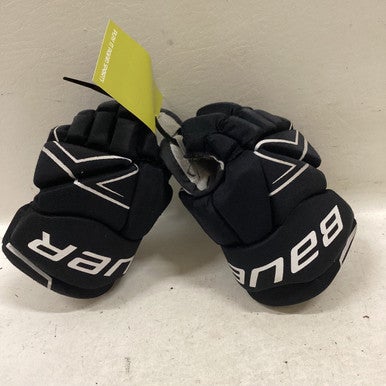 Used Bauer NSX Junior Gloves Black 8" 11725-S000490255