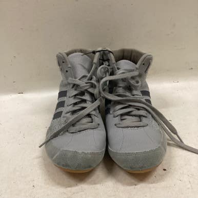 Used Adidas Wrestling Shoes Grey Junior 05.5 11725-S000490076