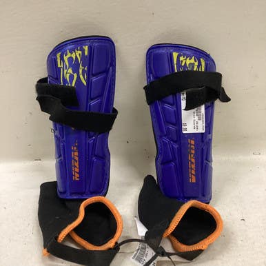 Used Vizari Soccer Shin Guards Junior Royal Blue MD 11725-S000490082