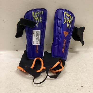 Used Vizari Soccer Shin Guards Junior Royal Blue MD 11725-S000490083