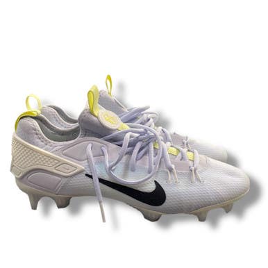 Used Nike HURRICANE 9 ELITE LOW LAX Cleats Mens White Senior 11 11375-S000365186