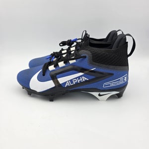 Nike Alpha Menace 4 Elite 'Hyper Royal White' Football Cleats Men's Size 10