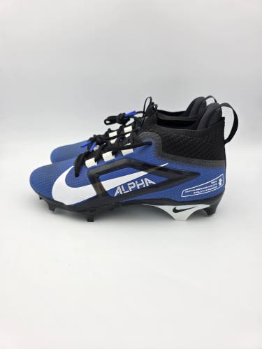 Nike Alpha Menace 4 Elite 'Hyper Royal White' Football Cleats Men's Size 10
