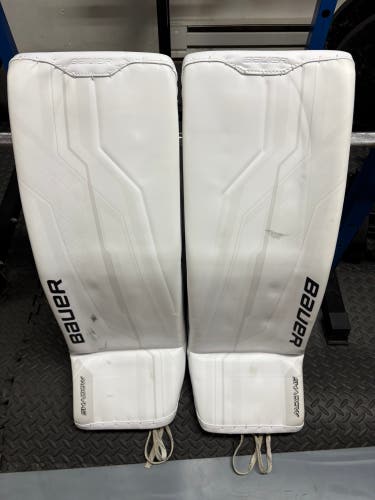 Medium Bauer Supreme Shadow Goalie Leg Pads (Used)