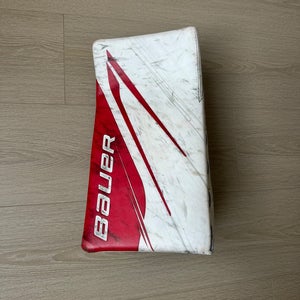 Used Senior Regular Bauer Vapor Hyperlite 2 Goalie Blocker