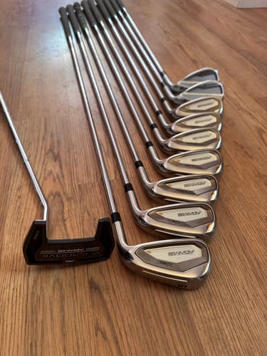 Men's 2023 Adams Idea Right Handed Clubs (Full Set) Regular Flex 10 Pieces (Used)