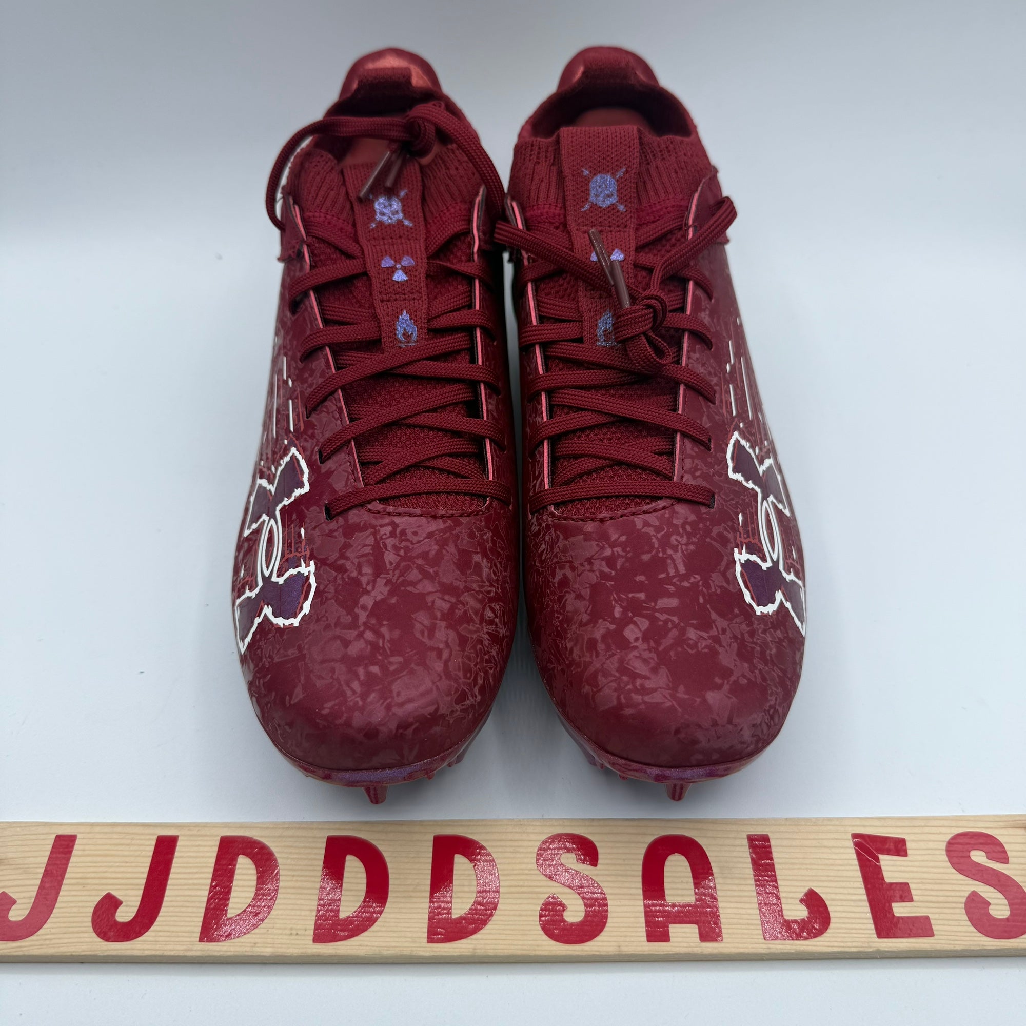 Under Armour Blur 2 MC Suede Football Cleat Cardinal 3027978 