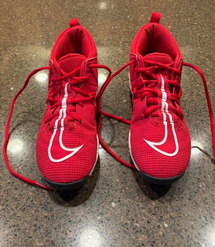 Men's Size M 7.5 (W 8.5) Nike ALPHA Low Top Molded Cleats (Used)