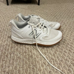 White New Balance 3000v7 Low Top Turf Shoes