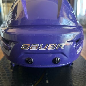Small Bauer Re-Akt Purple Helmet (Used)