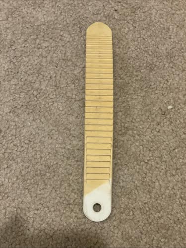 Burton Ankle Ladder Strap For Snowboard bindings White Ish Yellow