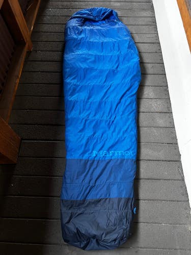 Marmot - Trestles TL 15 Degrees Long Sleeping Bag in Cobalt Blue / Blue Night