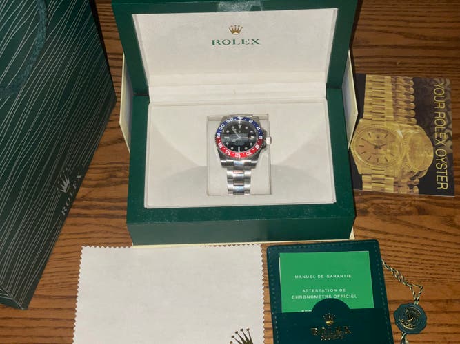 (Rolex PEPSI  ship next day