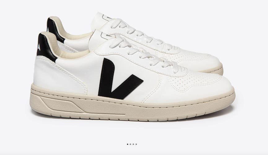 Veja V-10 CWL White Black Men's 7 8 9 10 11.5 12 Sneaker Shoe Unisex