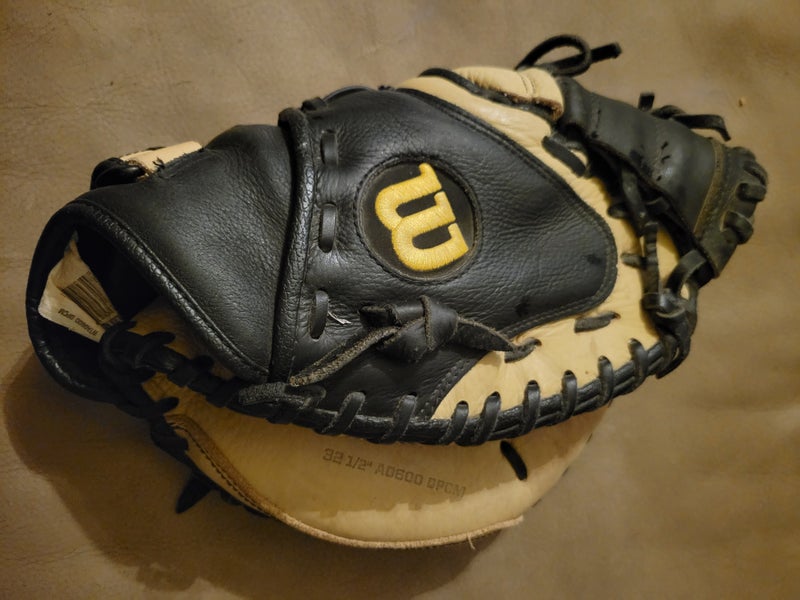 WILSON A600 DPCM 32 1/2 Catcher’s Mitt RHT (discontinued)