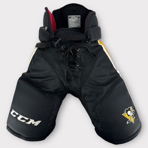 Pro Stock Used Medium CCM HP45X Wilkes-Barre/Scranton Pittsburgh Penguins Hockey Pants