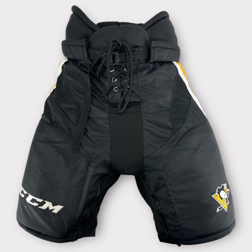 Pro Stock Used Medium CCM HP35 Wilkes-Barre/Scranton Pittsburgh Penguins Hockey Pants