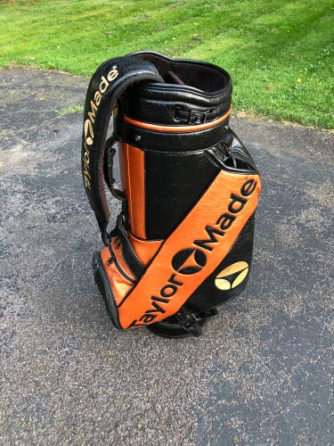 Vintage 90s Taylor Made Golf Burner Bubble 2 Tour Staff Club Bag