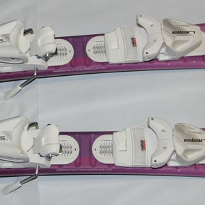 NEW 2026 Elan Sky Kids Ski Girls 80cm with Size Adjustable EL 4.5 GW Bindings on skis