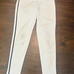 White Men's XS Adult Nike Game Pants (Used)