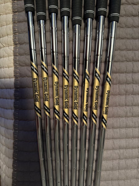 Men's 2025 True Temper Dynamic Gold X100 Shaft Set (4-GW)