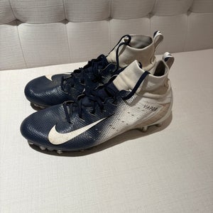Blue Men's Size M 11.5 (W 12.5) Adult Nike Vapor Untouchable 3 High Top Turf Cleats (Used)